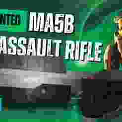 MA5B Assault Rifle from Halo