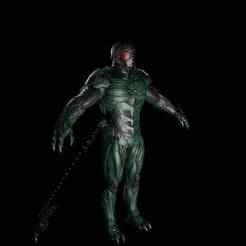 Mac Gargan Scorpion Full Costume Armor Cosplay