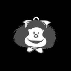 Mafalda keychain