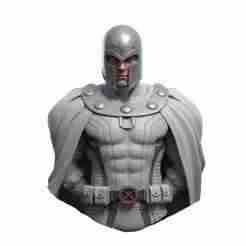 Magneto Bust – Supervillain X-Men 3D Model