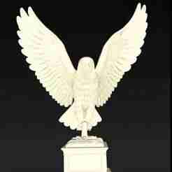 Majestic Bald Eagle – Ultra-Detailed 3D Printable Sculpture