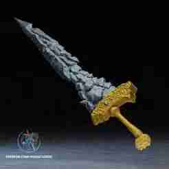 Maliketh Black Blade 3D Printer STL File