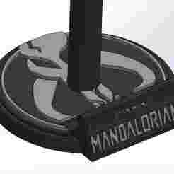 Mandalorian Helmet Stand