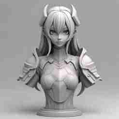 Manga bust series : Nazira the female samurai