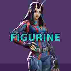 Mantis Guardians of the galaxy MCU Gotg Costume Marvel Rivals Clothed Figurine for 3d printing, GIft