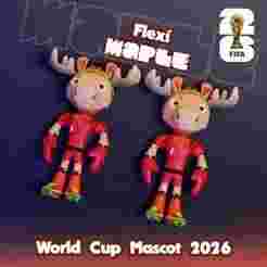 Maple Flexi : 2026 World Cup Mascot