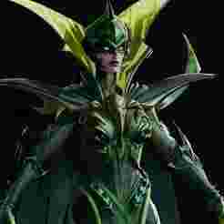 Marvel Rivals Hela Goddess of Death Costume Cosplay Parts