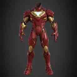 Marvel Rivals Iron Man Armor for Cosplay