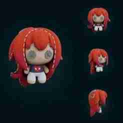 Marvel Rivals MJ Plush keychain