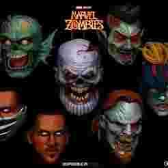 MARVEL ZOMBIES PACK 1 HEADS