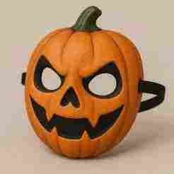 Mascara Calabaza, Halloween,
