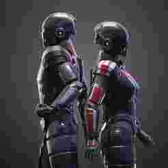 Mass Effect Commander Shepard Cosplay N7 Armor Collection