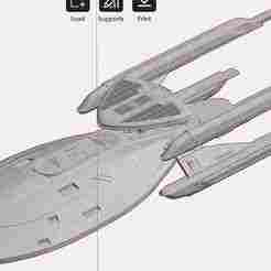 Masters Class - Federation star trek ship