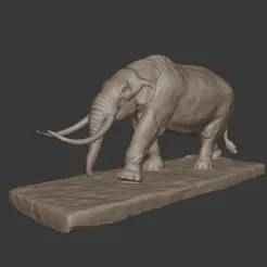 Mastodon – Prehistoric Elephant 3D Print Model