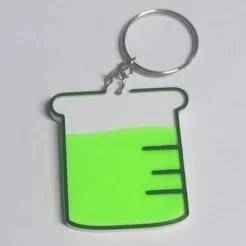 Measuring Cup Keychain (Chemistry)
