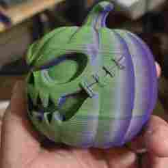 Mech, Stitch, and Spiked Pumpkins