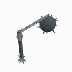Medieval flail mace