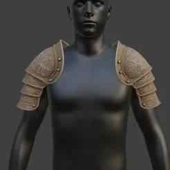 Medieval Shoulder Pads
