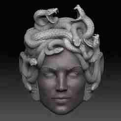 Medusa Ring – Two Versions (Hollow / with Zeus Head Inside)