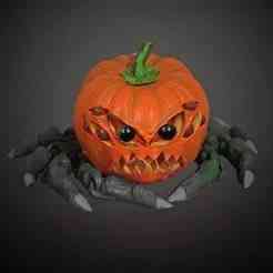 Meet the Pumpkin Creeper – Your New Favorite Halloween Fiend! 🎃 🕷️