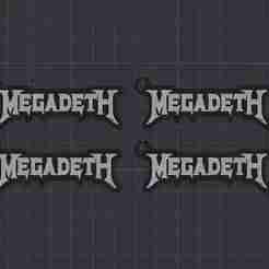 Megadeth Keychain