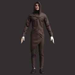 Men Assassin Outfit | Marvelous / Clo3d / obj / fbx