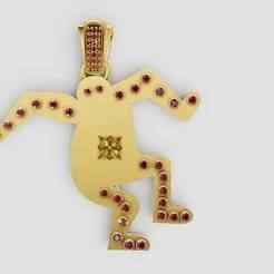 MEN DANCES PENDANT  3d printable model