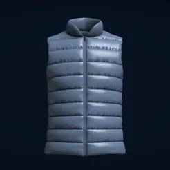 Men's Vest V2  | Marvelous / Clo3d / obj / fbx