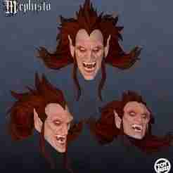 Mephisto marvel legends custom head (Modern)
