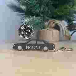 Mercedes E-Class w124 sedan  Keychain