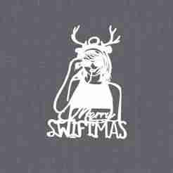 Merry Swiftmas Taylor Swift Christmas Keychain