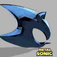 Metal Sonic Cosplay Helmet – 3D Printable STL File