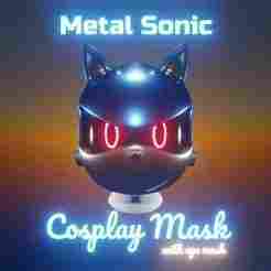 Metal Sonic Mask for Cosplay