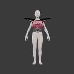 Mettaton chest belt and shoulders for cosplay