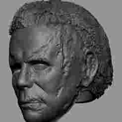 Michael Myers 1/6 scale custom 3D head