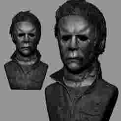 Michael Myers Halloween 3D Bust