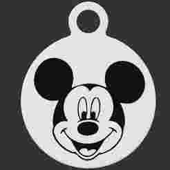 Mickey Mouse Keyring