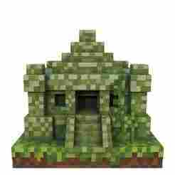 Minecraft Jungle Temple – Mossy Stone Diorama
