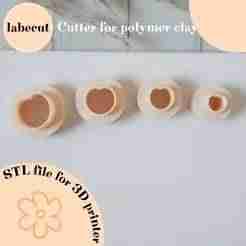 Mini Cherry polymer clay cutter