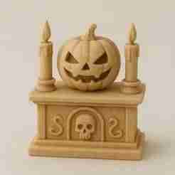 Mini Halloween Altar - Decorative Ornament