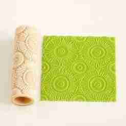 Mini Mandala Circles Texture Roller no.1