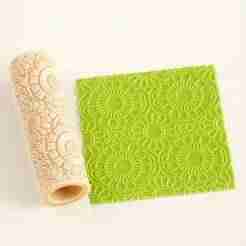 Mini Mandala Circles Texture Roller no.2