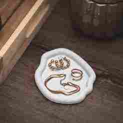 Mini tray for jewelry or decoration