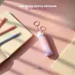 Mini Water Bottle Keychain