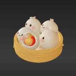 Miniature Dim Sum Collection - Kawaii Food Art for Home Decor