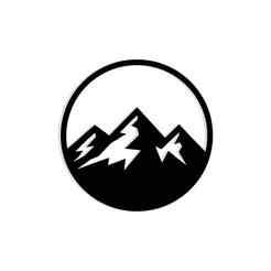 Minimal mountain 3 - 2D/3D Wall Art STL+SVG For CNC Router, Plasma, Waterjet, Laser & 3D Printer