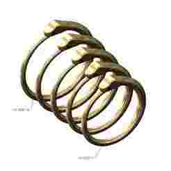 Minimalist simplistic eternity serpent stacker ring Us sizes 6to10 3d print model