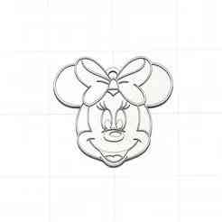 Minnie keychain