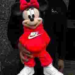 Minnie Mouse Urban Vibes Fan Art Ready To Print (MULTIPARTS)