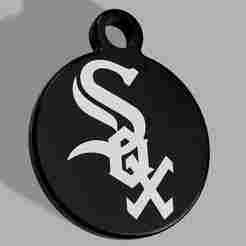 MLB - Chicago White Sox Keyring